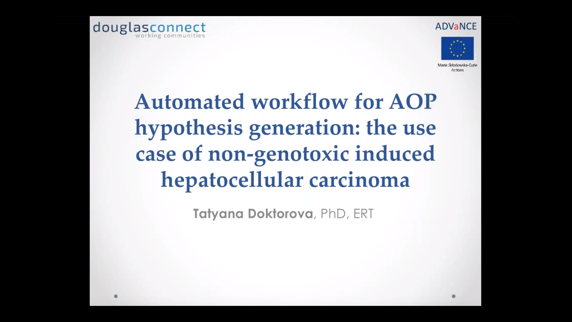 Automated workflow for AOP hypothesis generation