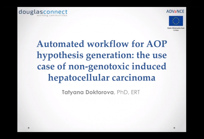 Automated workflow for AOP hypothesis generation