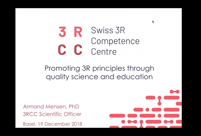 Promoting 3Rs principles