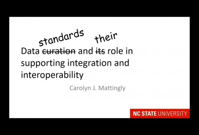 Data Curation and it's Role in Supporting Integration and Interoperability